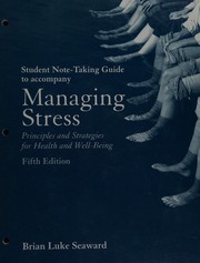 Ntg- Managing Stress 5e Student Not by Seaward