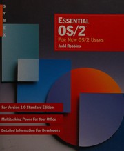 Cover of: Essential OS/2