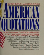 Cover of: The giant book of American quotations