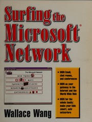 Cover of: Surfing the Microsoft network