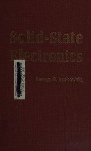 Cover of: Solid-state electronics