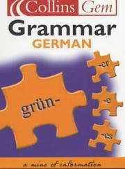 Collins gem German grammar