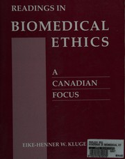 Cover of: Readings in Biomedical Ethics a Cancadian Focus