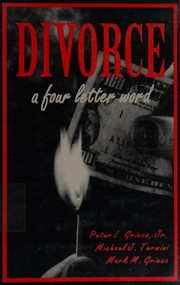 Cover of: Divorce, a four letter word