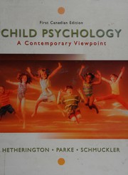 Cover of: Child psychology: a contemporary viewpoint