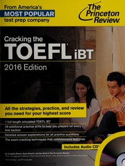 Cover of: The Princeton Review Cracking the TOEFL iBT 2016 (College Test Preparation) by Princeton Review