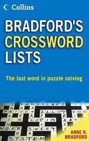 Cover of: Collins Bradford's Crossword Lists (Crossword)
