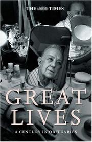 Great lives : a century in obituaries