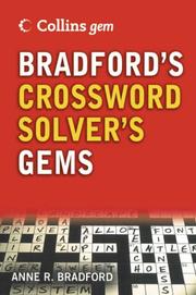 Cover of: Bradford's Crossword Gems (Collins GEM)