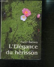 Cover of: l'élégance du hérisson