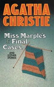 Miss Marple's final cases : and two other stories
