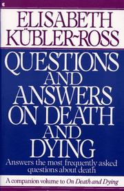 Cover of: Questions and answers on death and dying