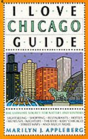 Cover of: I love Chicago guide