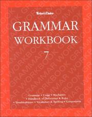 Cover of: Grammar Workbook 7 | Royster