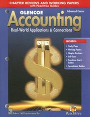 Cover of: Glencoe Accounting: Advanced  Course, Working Papers