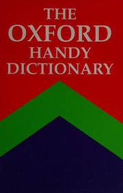 Cover of: The Oxford handy dictionary