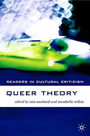 Cover of: Queer theory