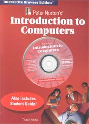 Cover of: Peter Norton's Introduction to Computers