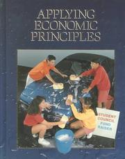 Cover of: Applying Economic Principles by Sanford D. Gordon, Alan D. Stafford