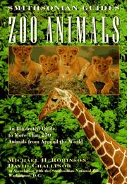 Cover of: Zoo animals by Michael H. Robinson