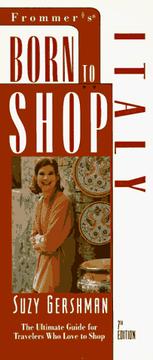 Cover of: Frommer's Born to Shop Italy