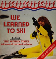 Cover of: We learned to ski