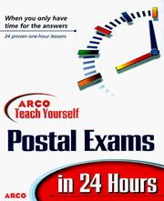 Cover of: ARCO teach yourself to pass the Postal Service exam in 24 hours