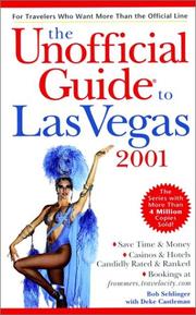 Cover of: The Unofficial Guide to Las Vegas 2001 (Unofficial Guide to Las Vegas, 2001)