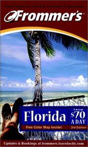 Cover of: Frommer's Florida From $70 A Day
