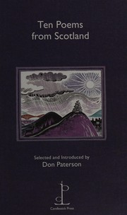 Cover of: Ten poems from Scotland by Don Paterson