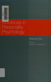 Cover of: Advances in personality psychology. by edited by Sarah E. Hampson.