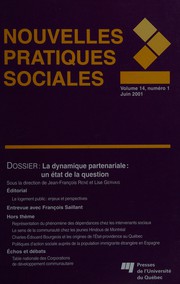 La dynamique partenariale by Jean-François René, Lise Gervais