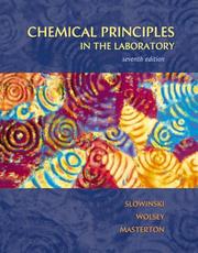 Chemical principles in the laboratory