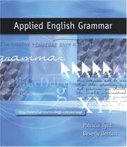 Cover of: Applied English grammar