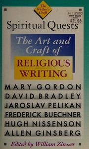 Cover of: Spiritual quests: the art and craft of religious writing