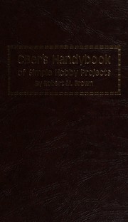 Cover of: CBer's handybook of simple hobby projects