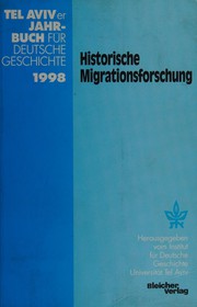 Cover of: Historische Migrationsforschung