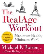 Cover of: The RealAge(R) Workout: Maximum Health, Minimum Work