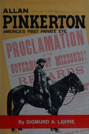 Cover of: Allan Pinkerton: America's first private eye.