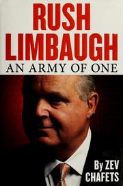 Cover of: Rush Limbaugh: An Army of One