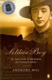 Soldier boy by Hill, Anthony