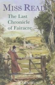 The last chronicle of Fairacre