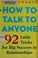 Cover of: How to talk to anyone