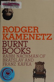 Burnt books by Rodger Kamenetz