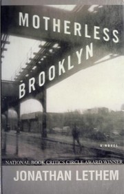 Cover of: Motherless Brooklyn by Jonathan Lethem