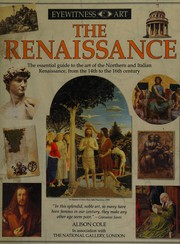 Cover of: The Renaissance by Alison Cole
