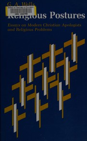 Cover of: Religious postures: essays on modern Christian apologists and religious problems