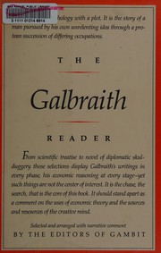 Cover of: The Galbraith reader