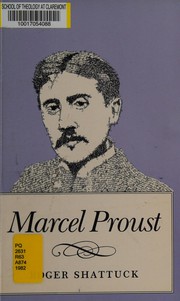Cover of: Marcel Proust by Roger Shattuck