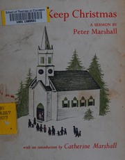 Cover of: Let's keep Christmas.: [A sermon]